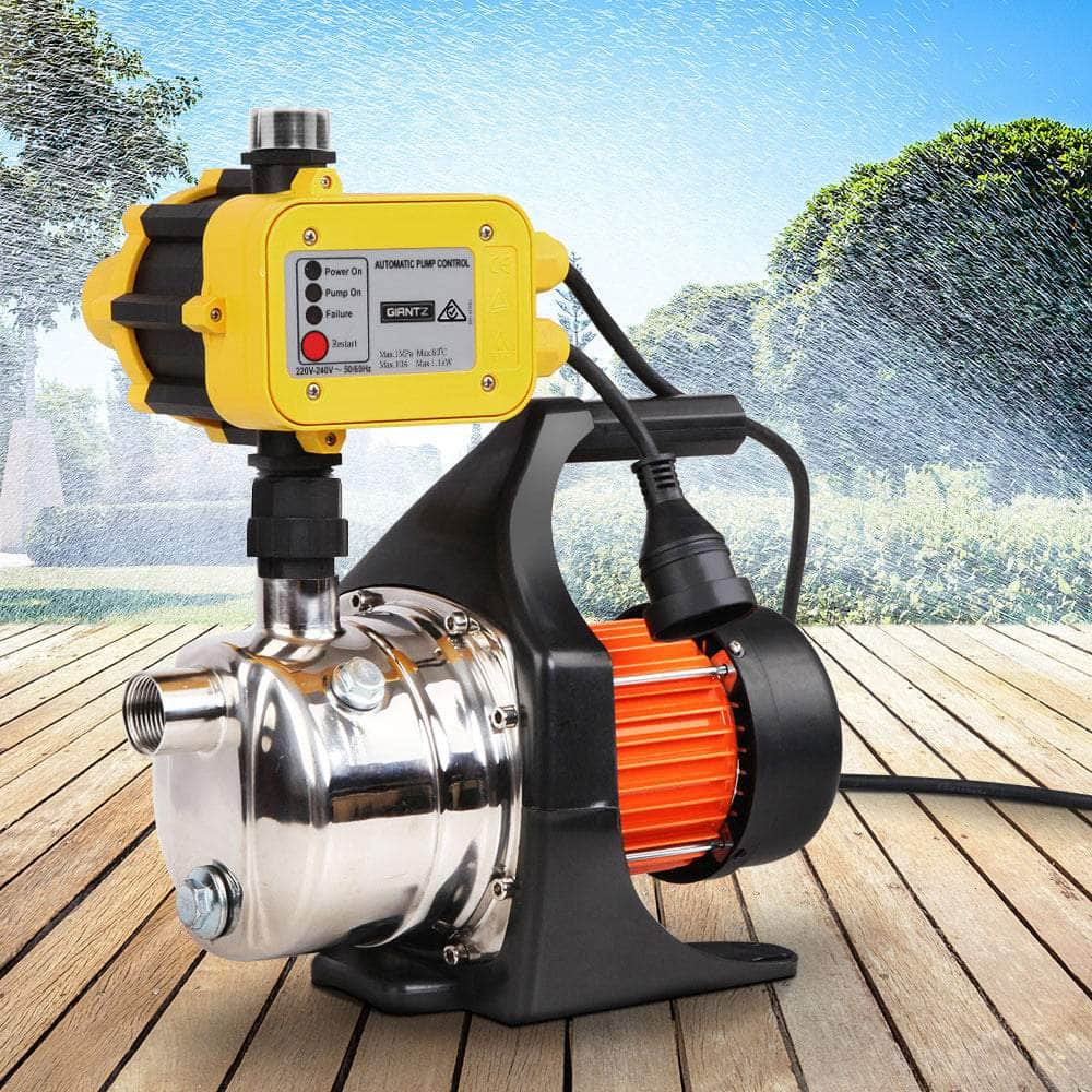 800W High Pressure Garden Water Pump with Auto Controller