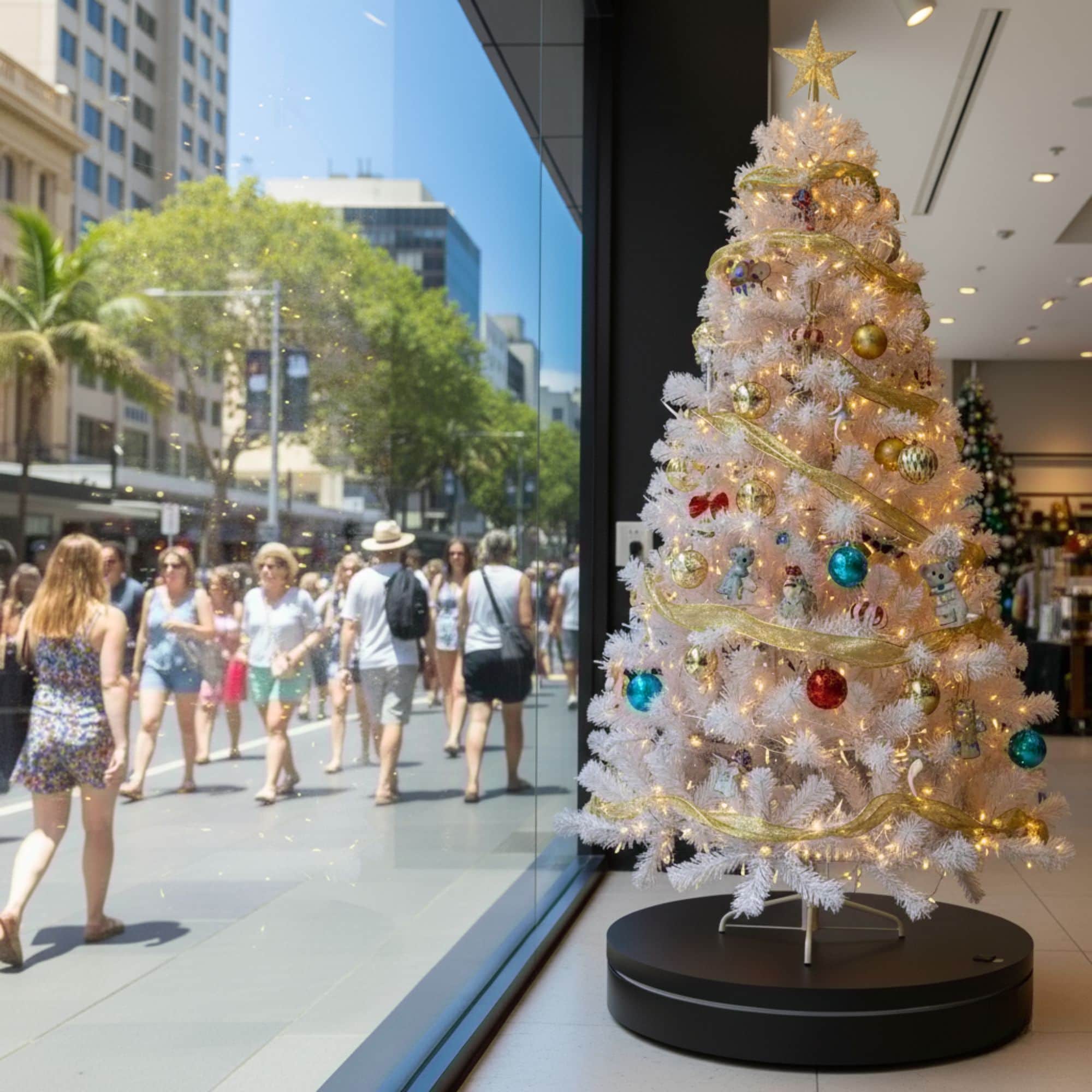 80cm 200kg Electric Rotating Display Turntable