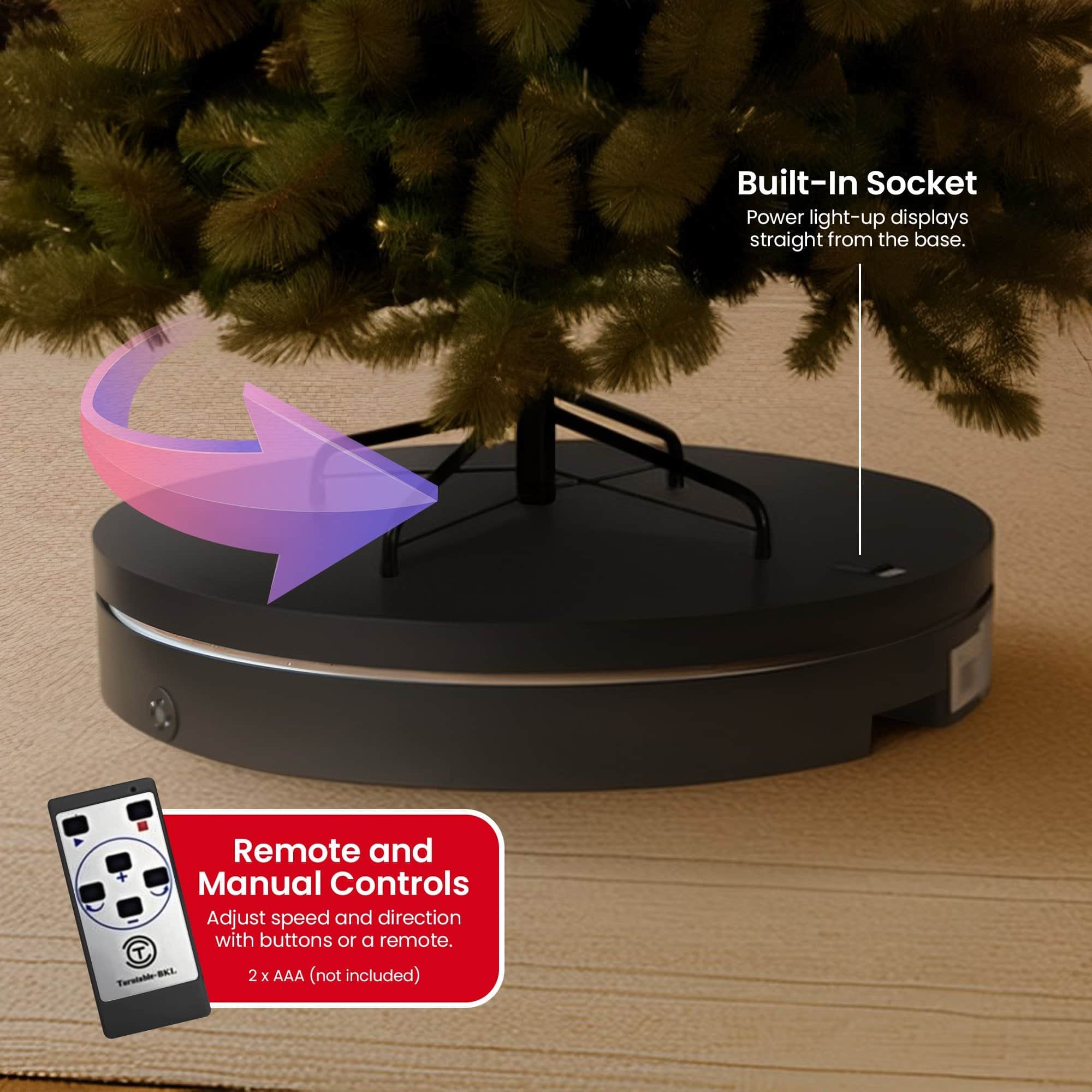 80cm 200kg Electric Rotating Display Turntable