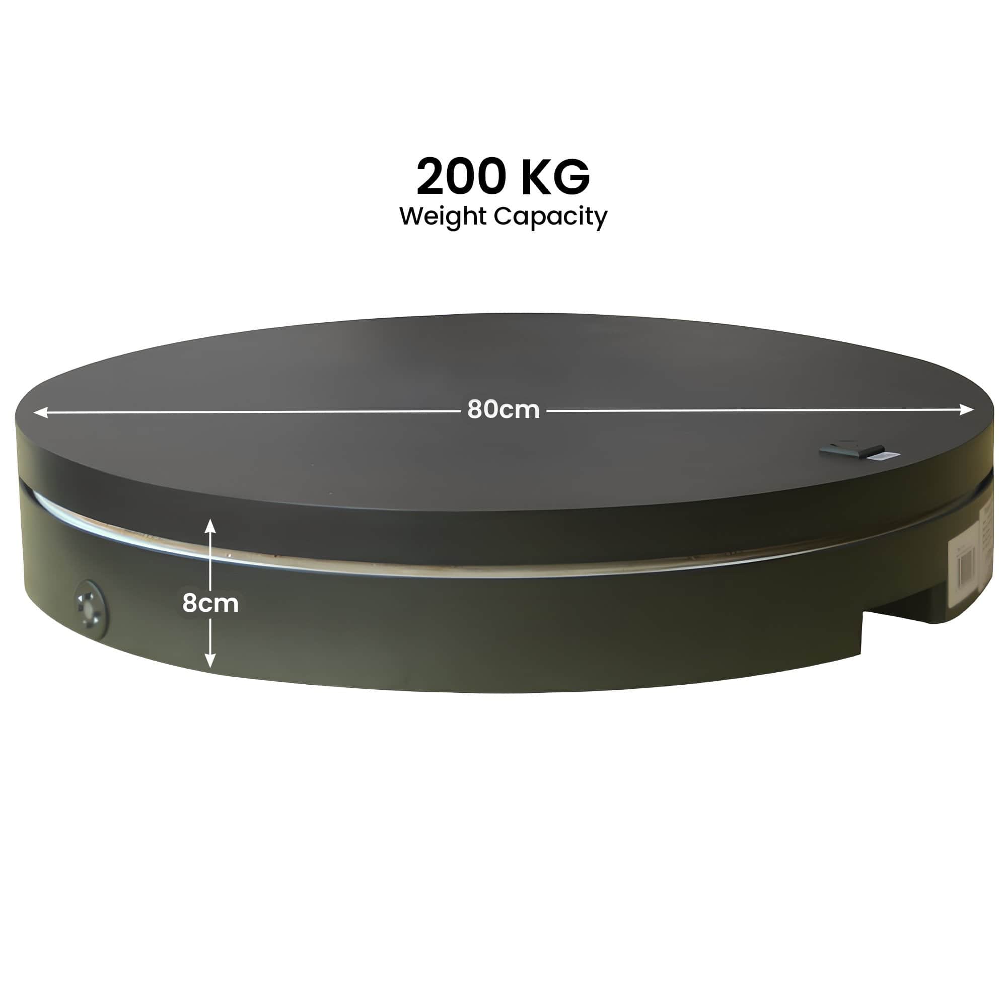 80cm 200kg Electric Rotating Display Turntable