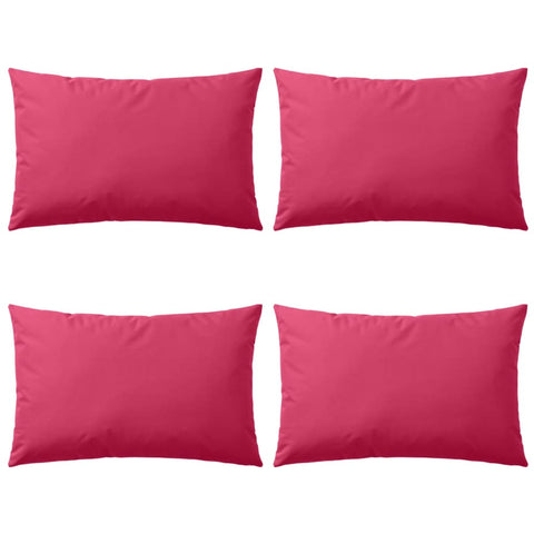 Outdoor Pillows 4 pcs (Pink)