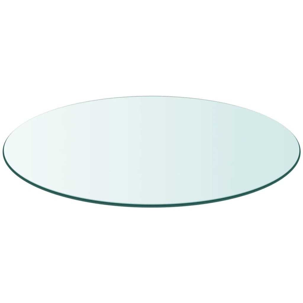Table Top Tempered Glass Round 500 mm