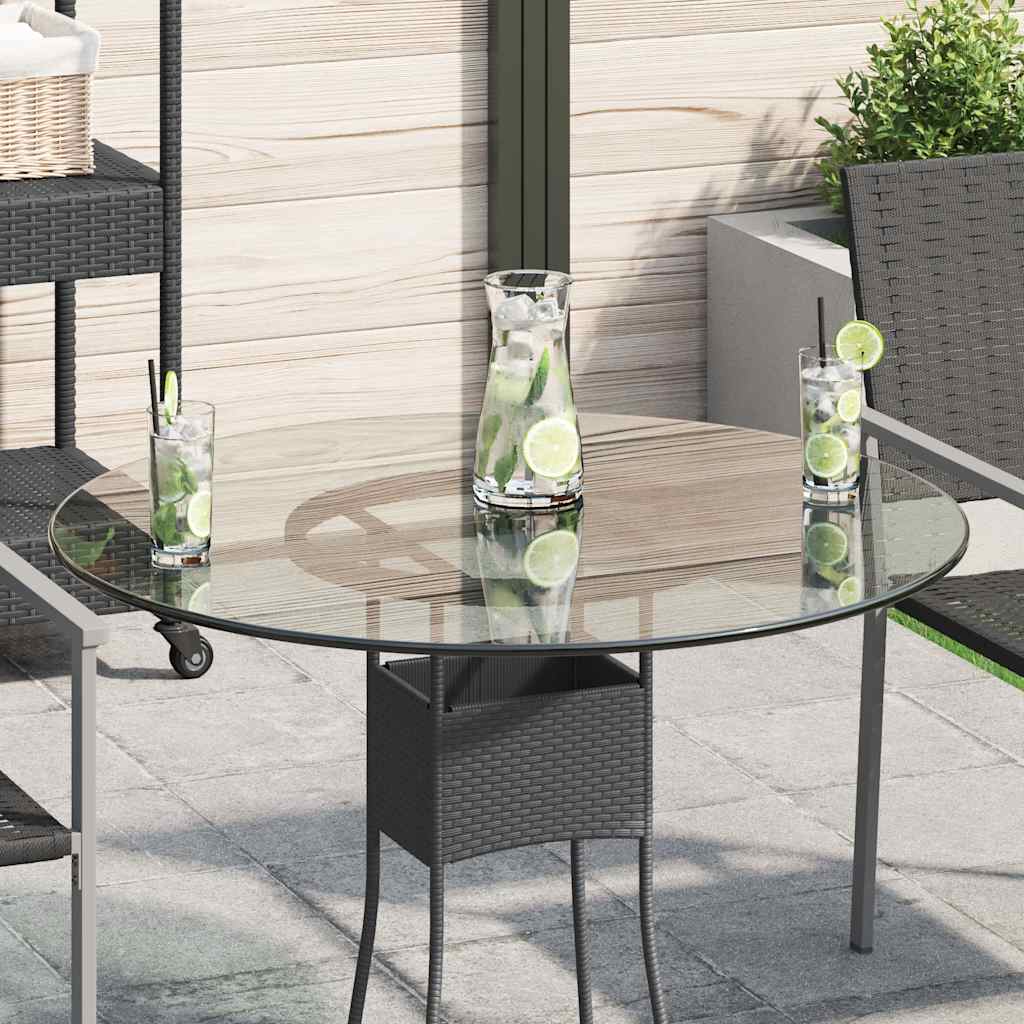 Table Top Tempered Glass Round 800 mm - Table Tops