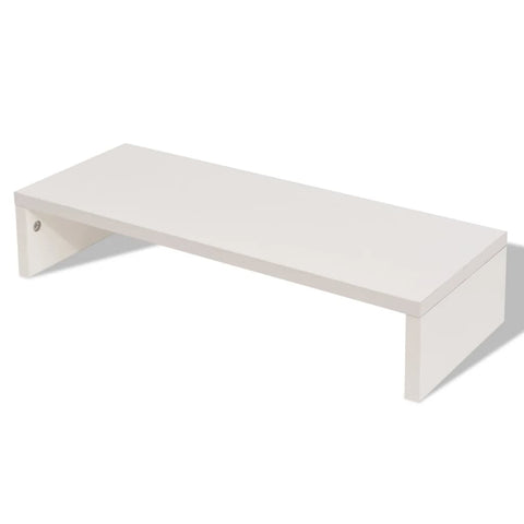 Monitor Stand Chipboard  White