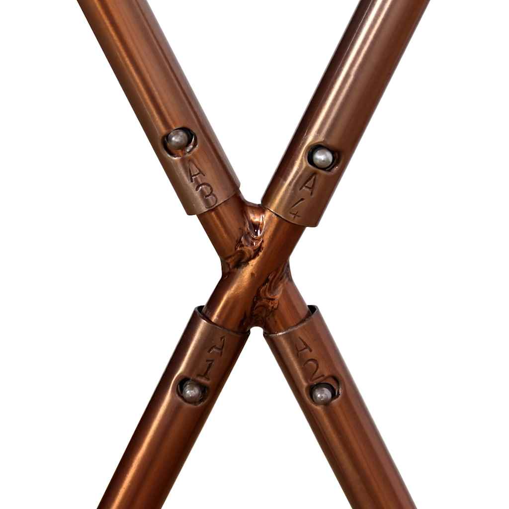 Cowhide Leather Butterfly Chair Brown White | Simpledeals