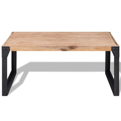 Coffee Table Solid Acacia Wood