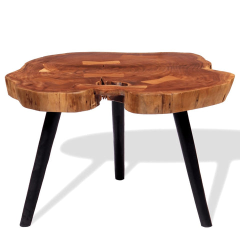 Log Coffee Table Solid Acacia Wood