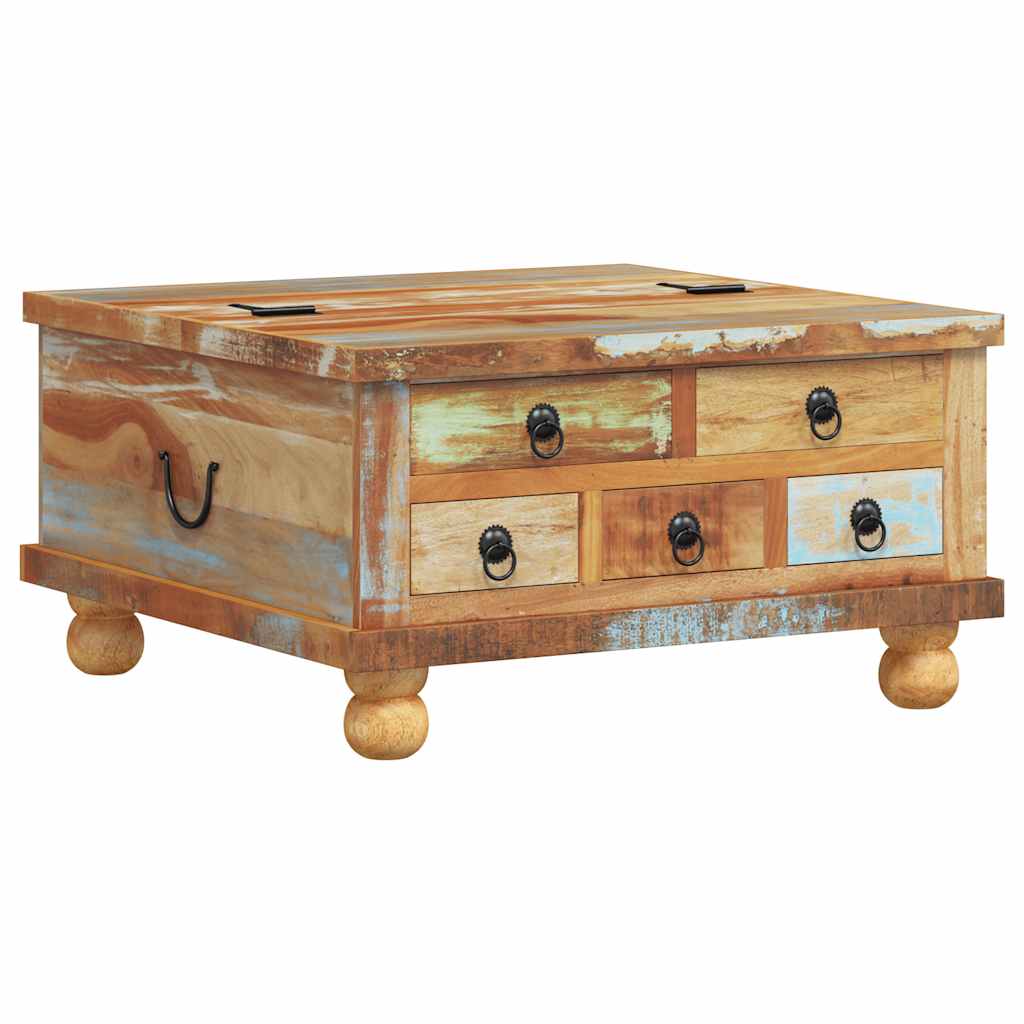 Reclaimed Wood Coffee Table 70x70cm