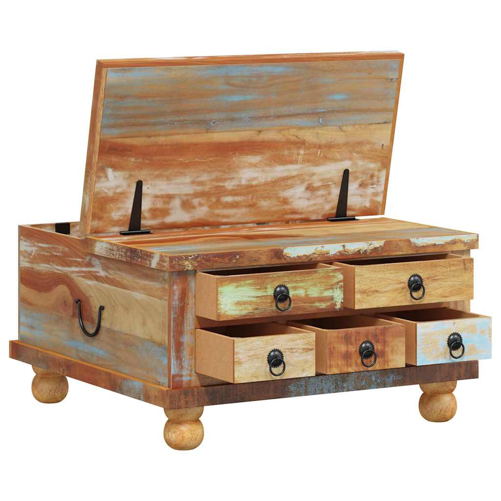 Reclaimed Wood Coffee Table 70x70cm