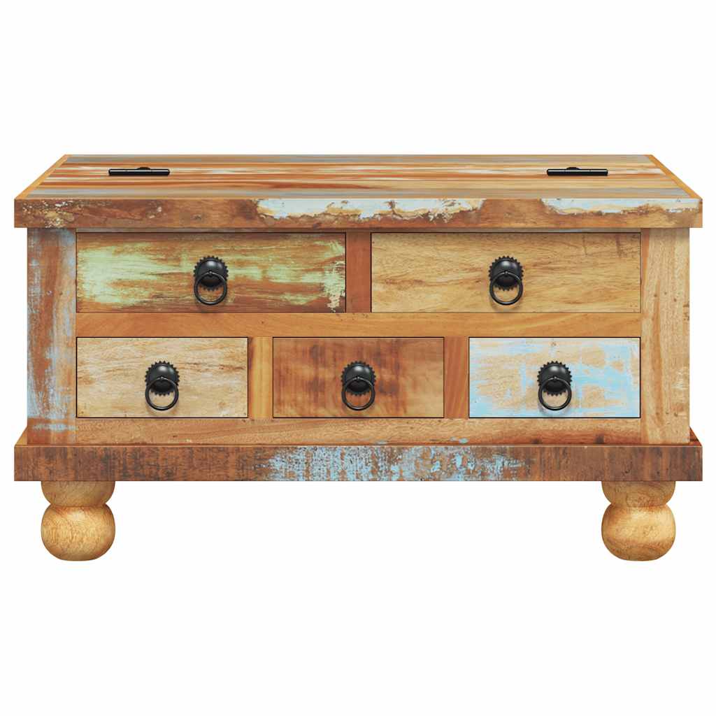 Reclaimed Wood Coffee Table 70x70cm