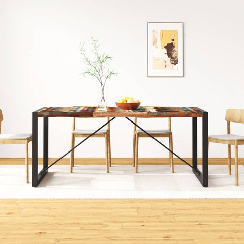 Dining Table Solid Reclaimed Wood 180 Cm