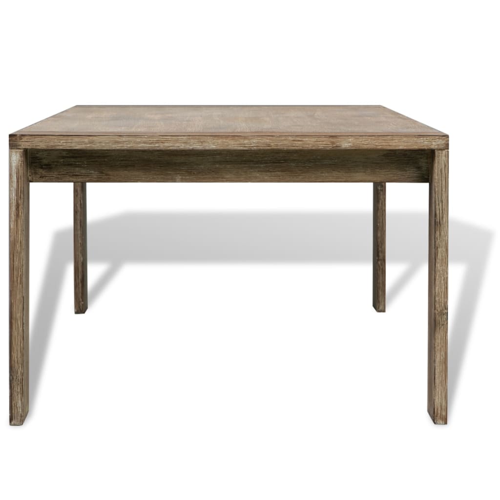 Coffee Table Solid Brushed Acacia Wood