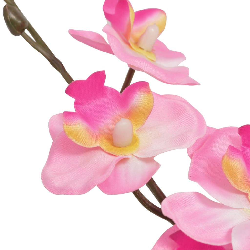 Artificial Orchid Plant with Pot 30 cm Pink