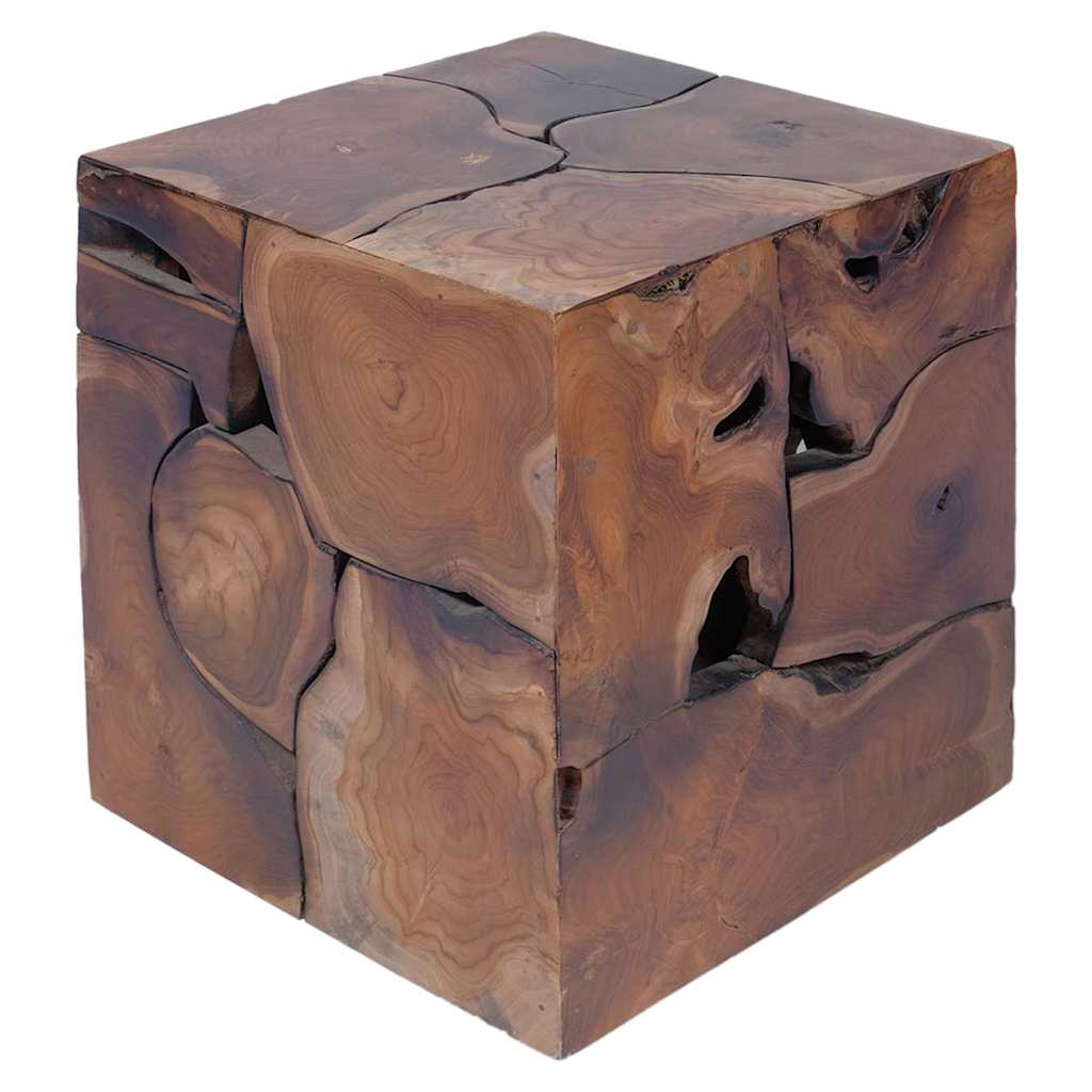 Stools 2 pcs Solid Teak
