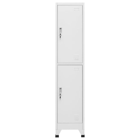 Locker Cabinet with 2 Compartments