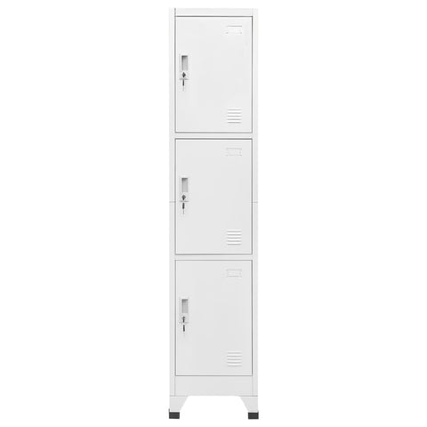Locker Cabinet with 3 Compartments