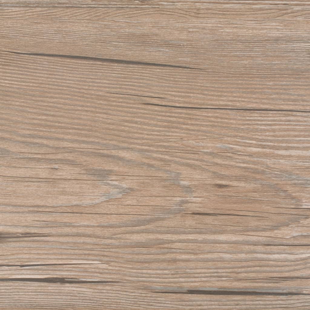 Self-adhesive PVC Flooring Planks 5.02 mÂ² 2 mm Oak Brown