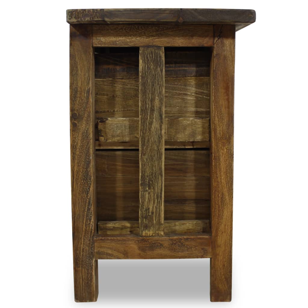 Nightstand Solid Reclaimed Wood