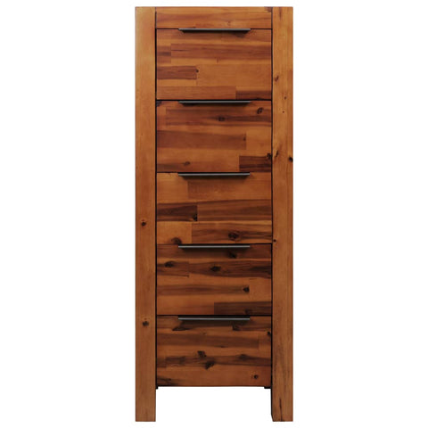 Chest of Drawers Storage Solid Acacia Wood