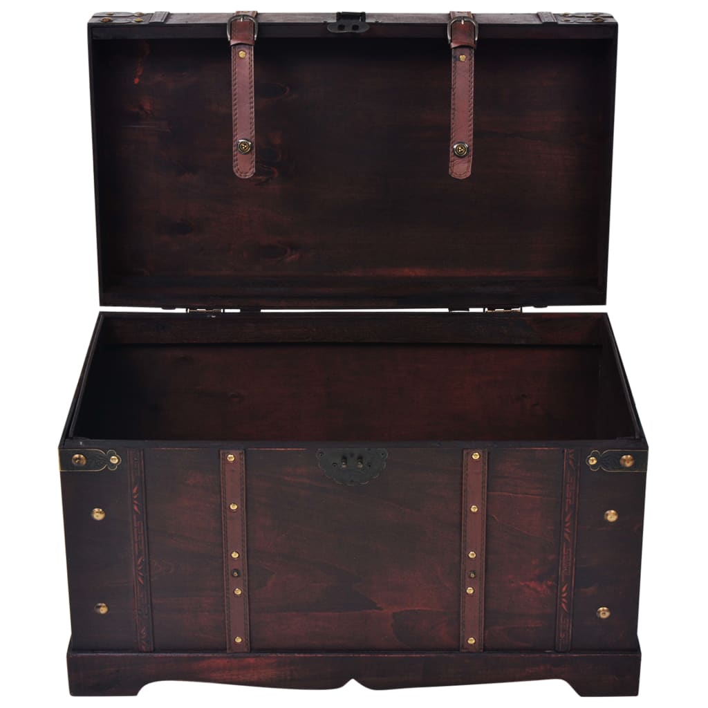 Vintage Treasure Chest Wood | Storage Chests