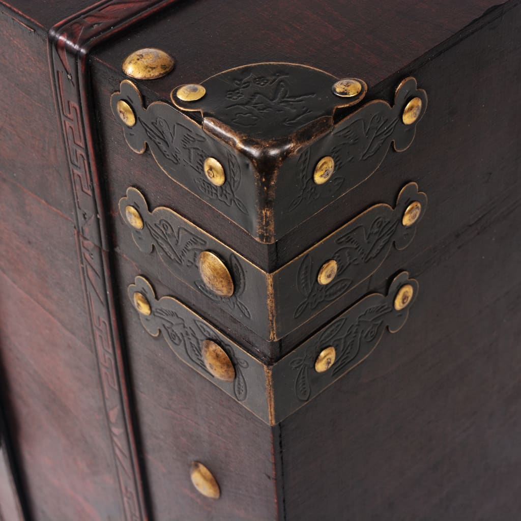 Vintage Treasure Chest Wood | Wood finish