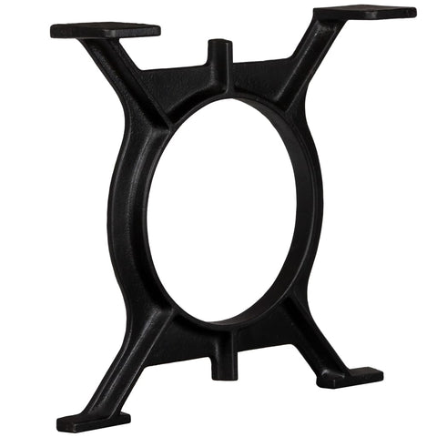 Coffee Table Legs 2 pcs O-Frame Cast Iron