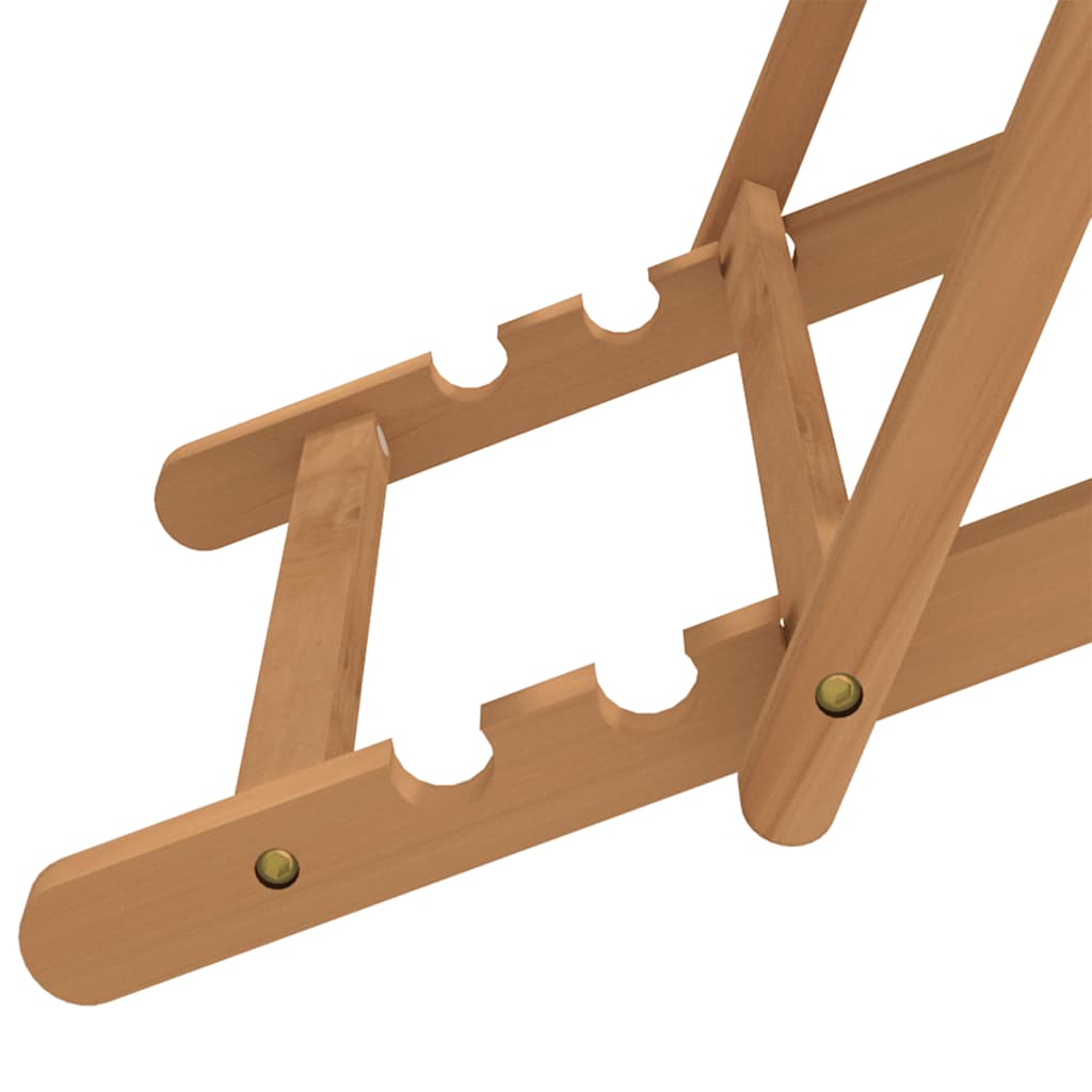 Deck Chair Teak  Cream