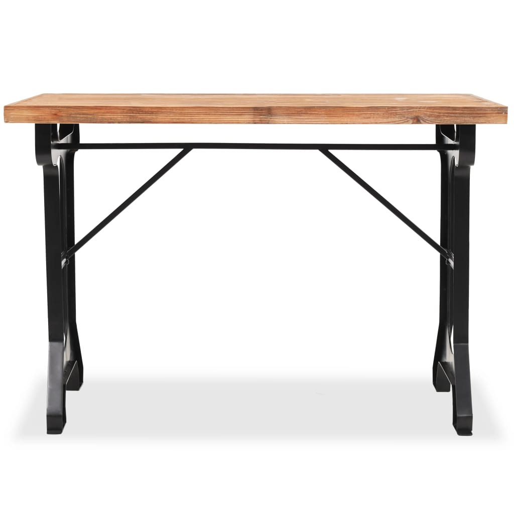Dining Table Solid Fir Wood Top