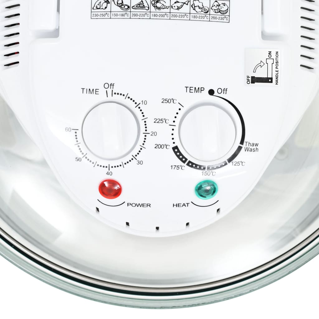 Halogen Convection Oven with Extension Ring