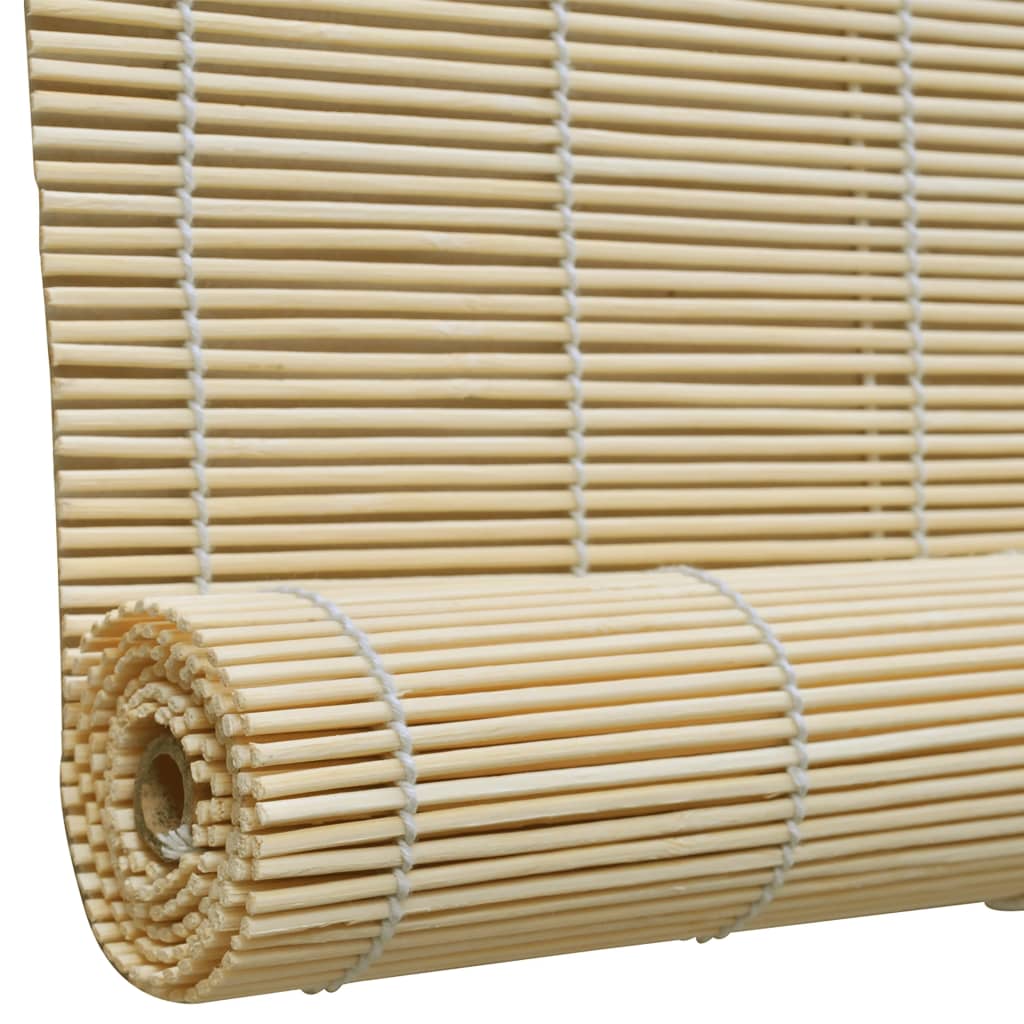 Roller Blind Bamboo eco-friendly Natural