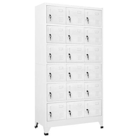 Locker Cabinet with 18 Compartments Metal