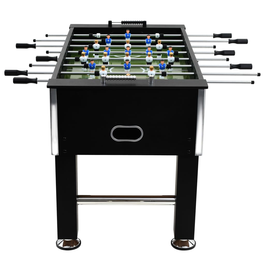 Football Table Steel 60 kg Black