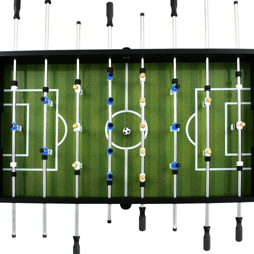 Football Table Steel 60 kg Black
