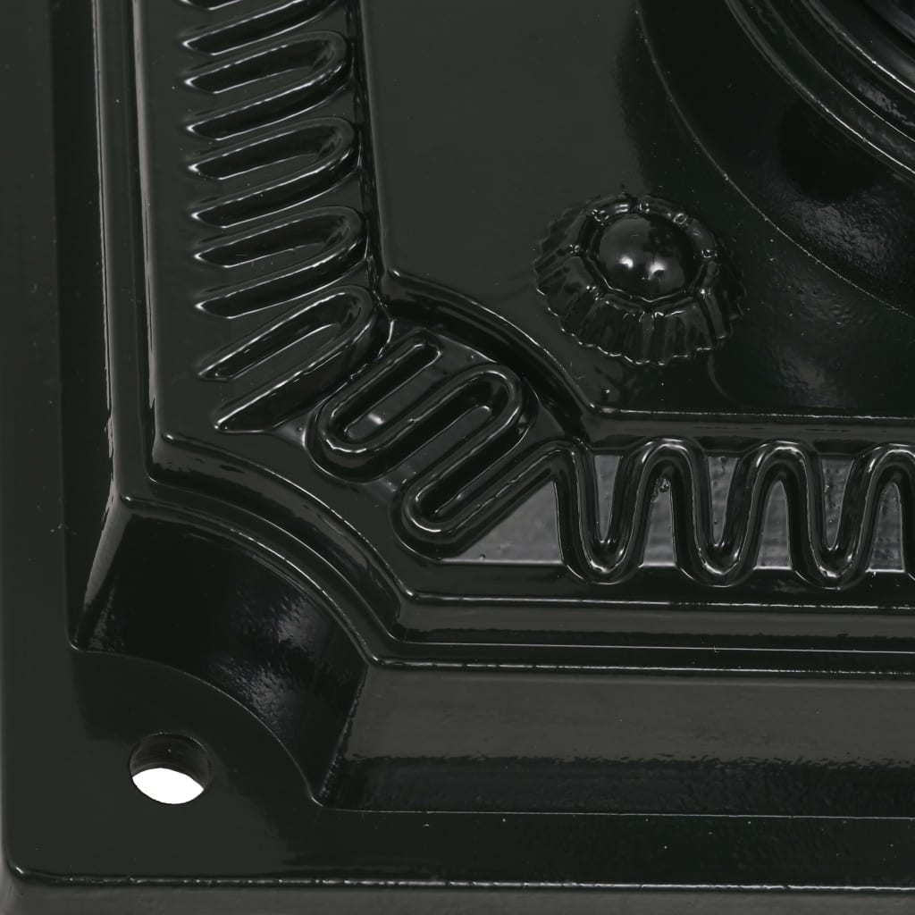 Vintage Pedestal Letterbox Cast Aluminium Green | Simpledeals