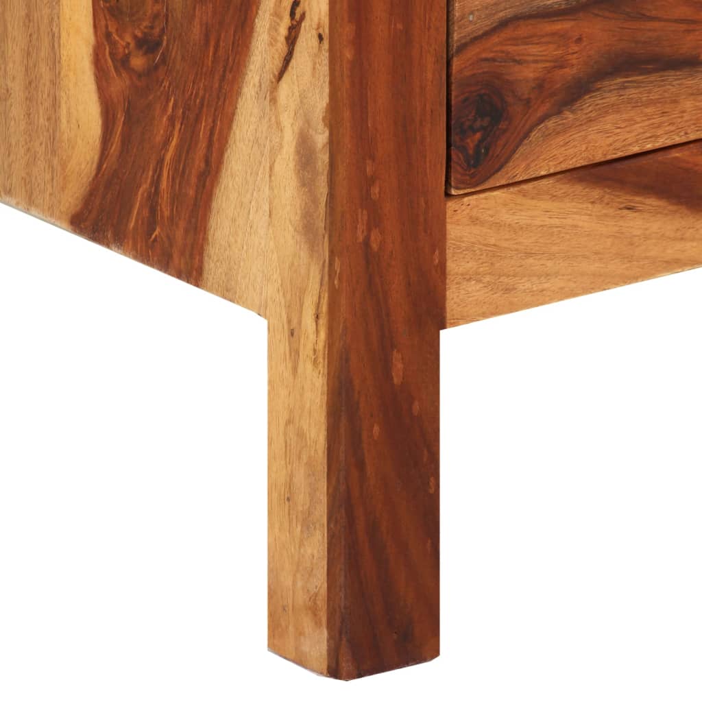 Sideboard 3 Drawers Solid Sheesham Wood