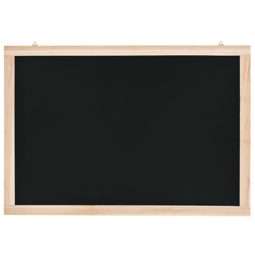 Wall-Mounted Blackboard Cedar Wood