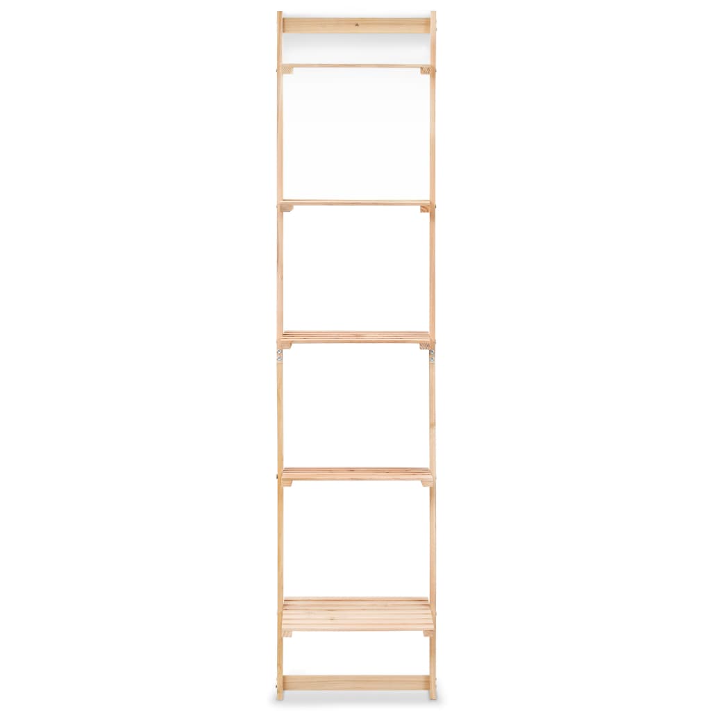 Ladder Wall Shelf Cedar Wood