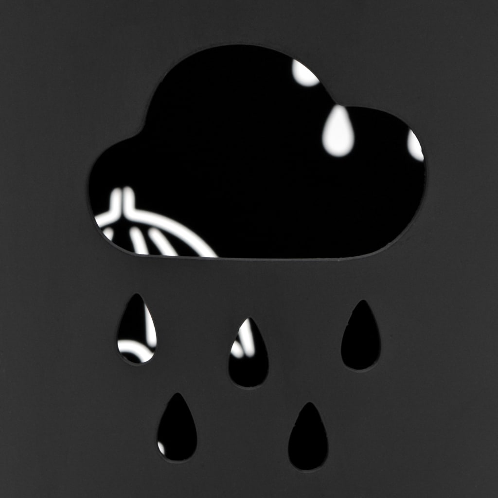 Steel Umbrella Stand Drip Tray Black | Simpledeals