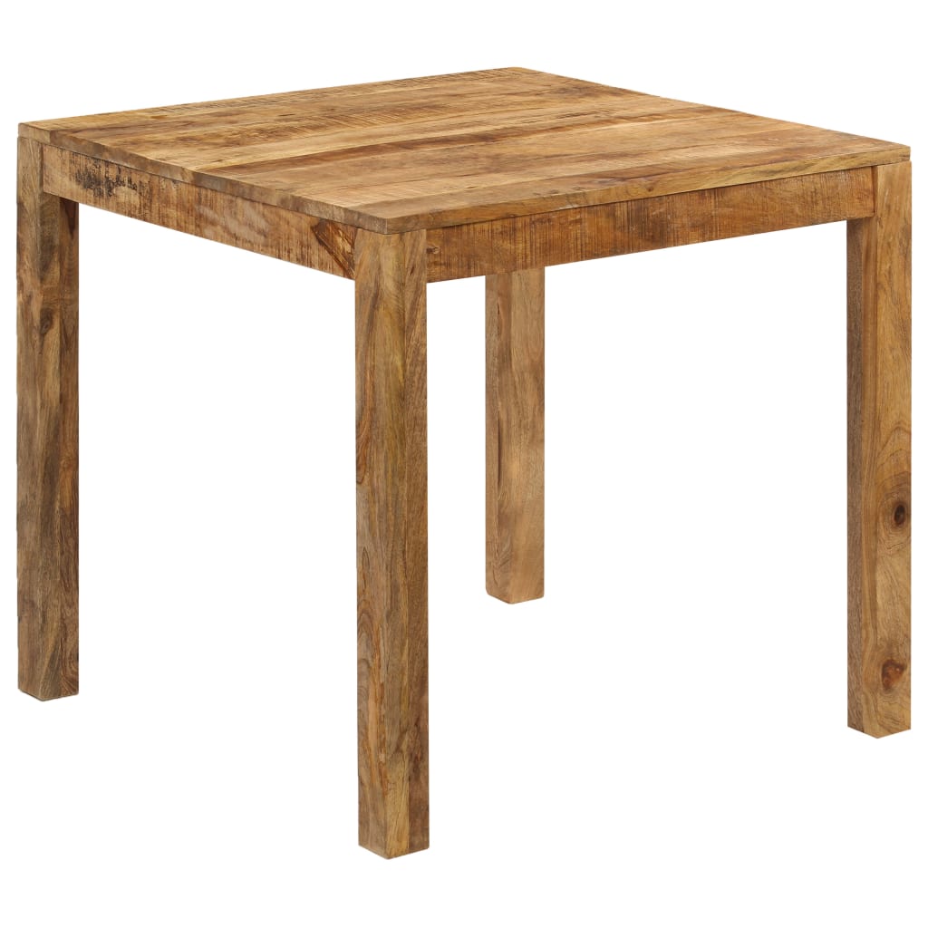 Mango Wood Dining Table Solid 82x80x76cm