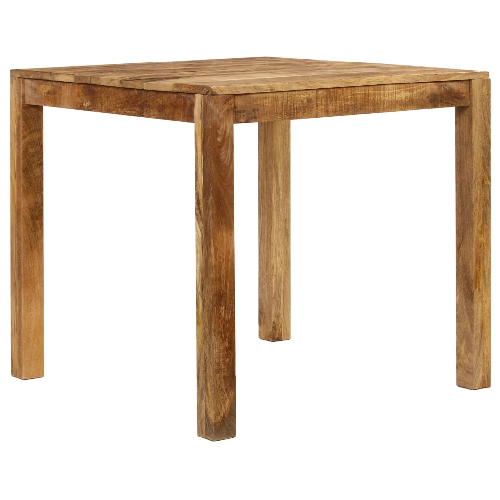 Mango Wood Dining Table Solid 82x80x76cm