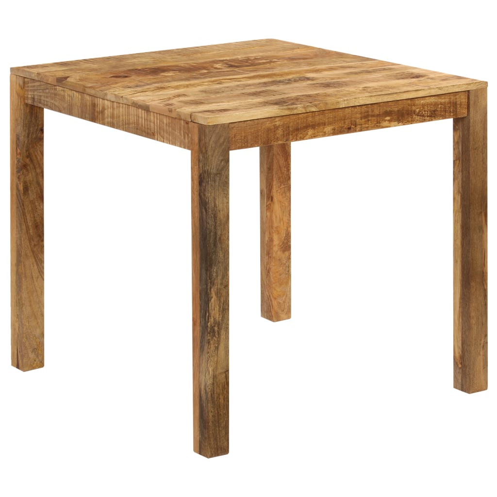 Mango Wood Dining Table Solid 82x80x76cm