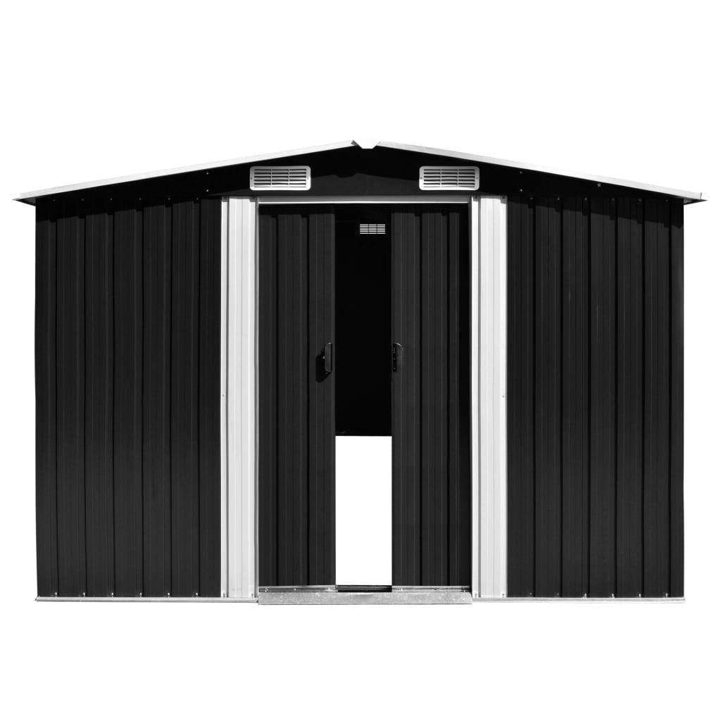 Garden Shed Metal Anthracite