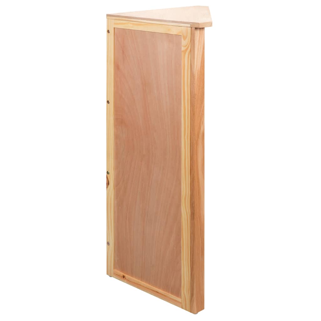 Corner Shelf Solid Oak Wood