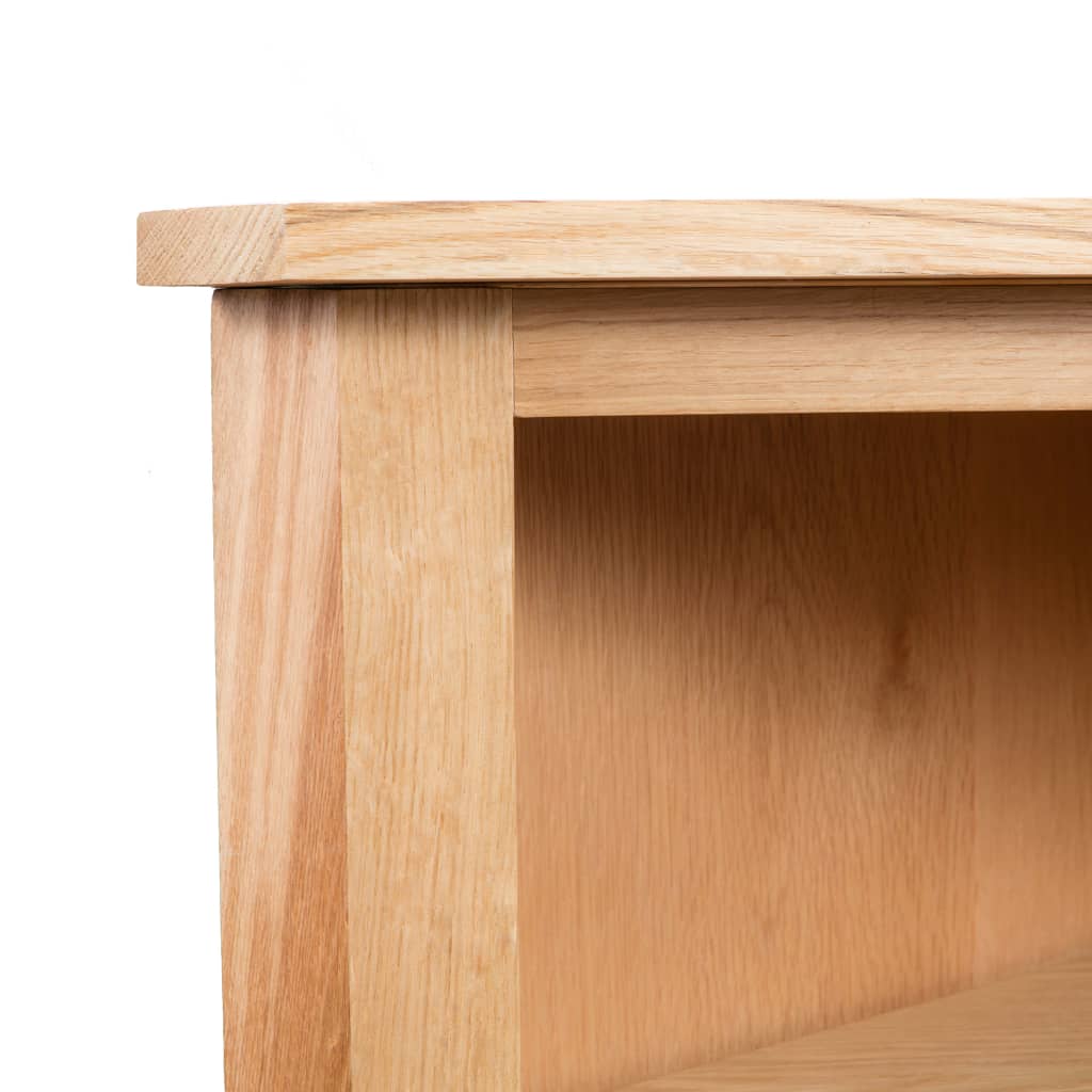 Corner Shelf Solid Oak Wood
