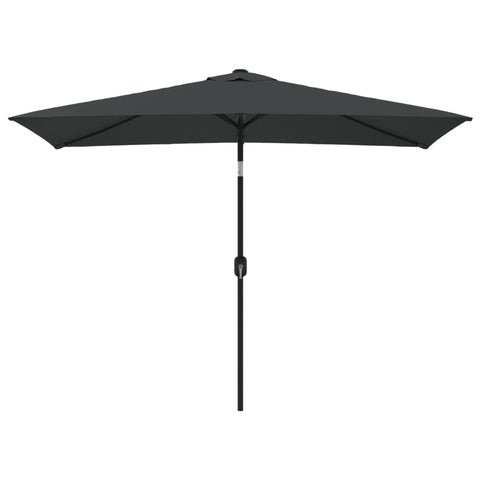 Outdoor Parasol with Metal Pole Anthracite
