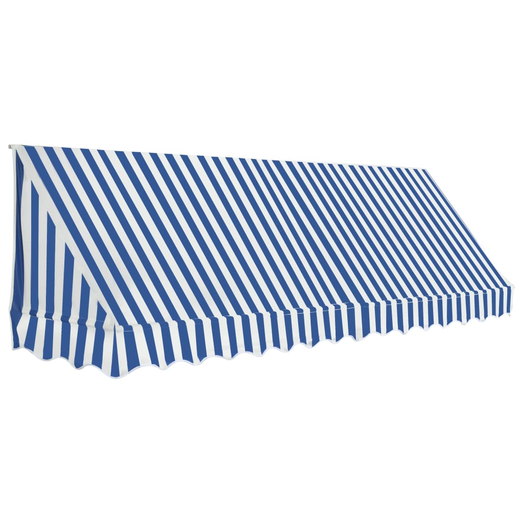 Bistro Awning Blue and White L