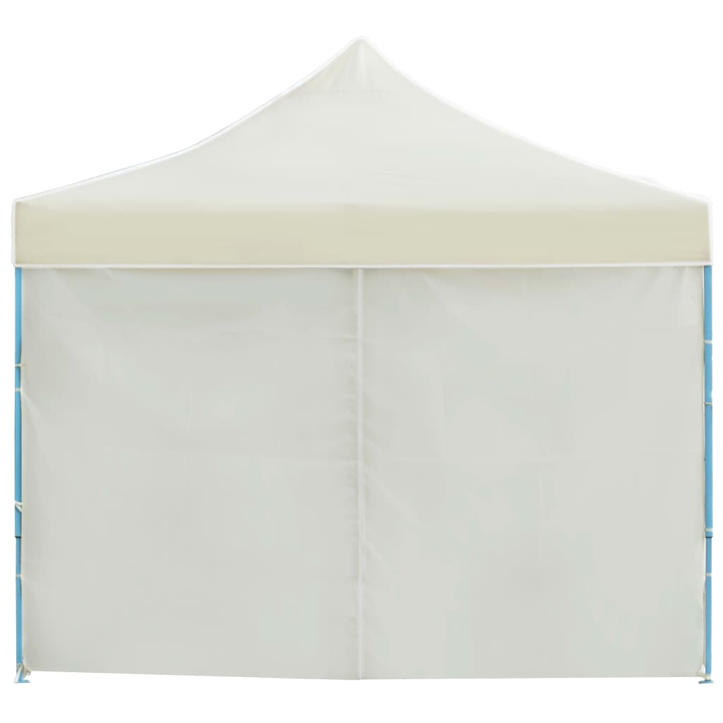 Folding Pop-up Party Tent with 8 Sidewalls  Cream