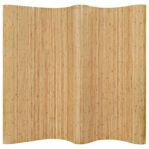 Room Divider Bamboo Natural