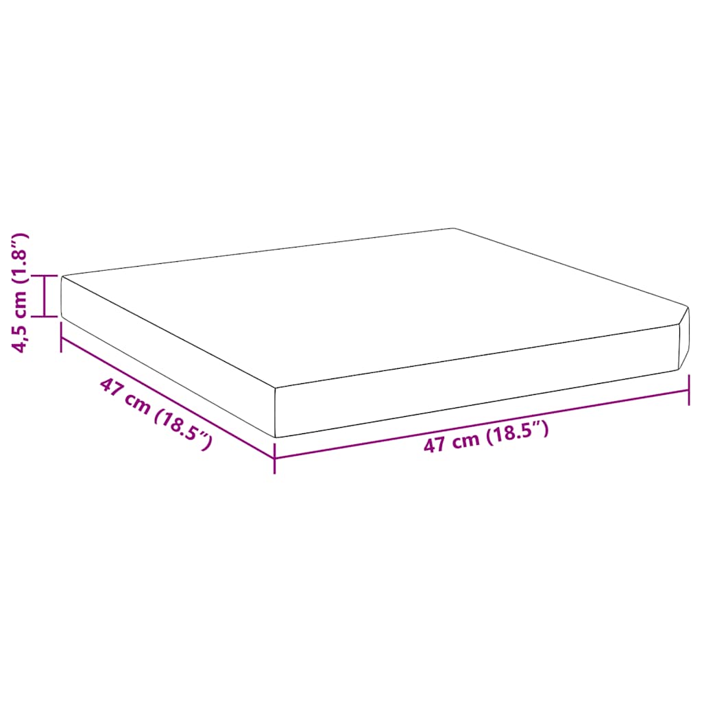 Umbrella Weight Plate Granite 25 kg Square Grey