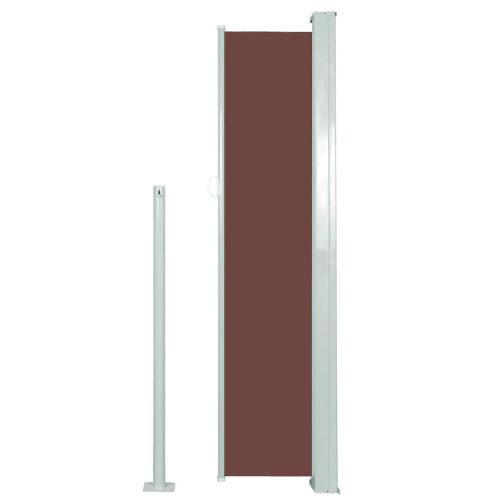 Retractable Side Awning  Brown